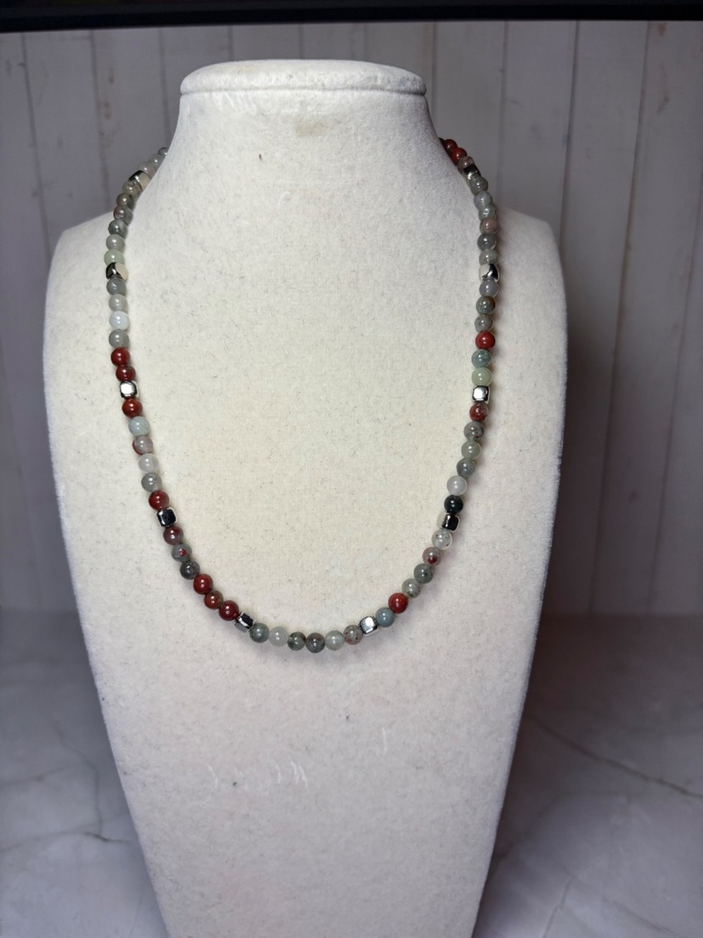 African Bloodstone Choker